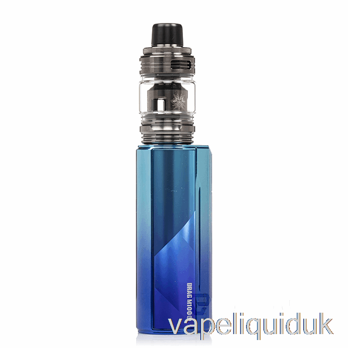 VOOPOO DRAG M100S Starter Kit Cyan and Blue Vape Juice